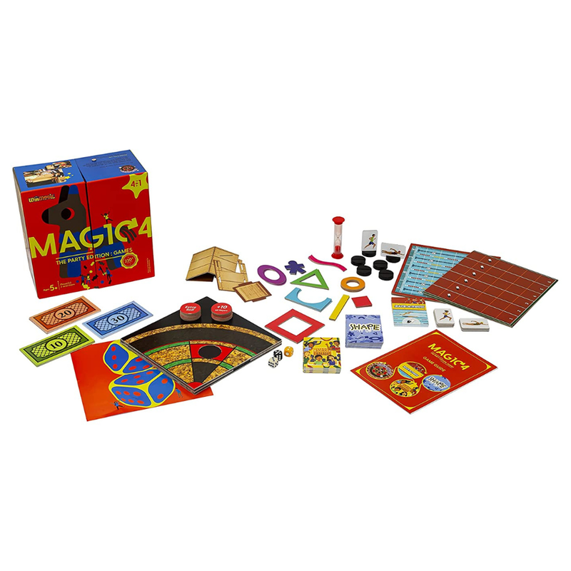 Magic4 The Party Edition Games 4 in 1 Games For Children