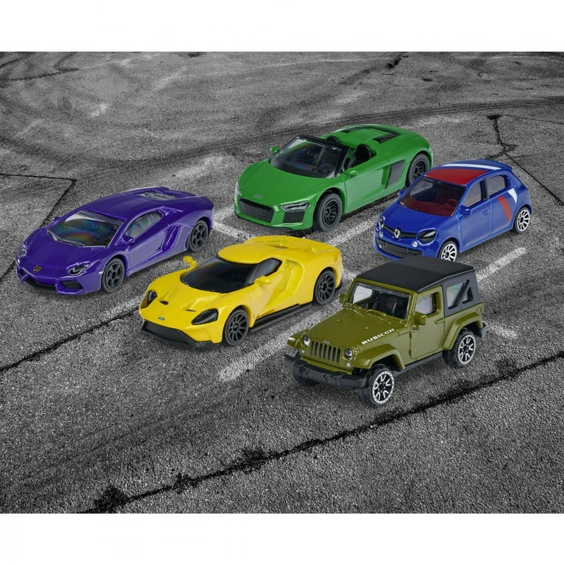 Urban Way The City Garage + 5 Licensed Cars (23 Pieces)