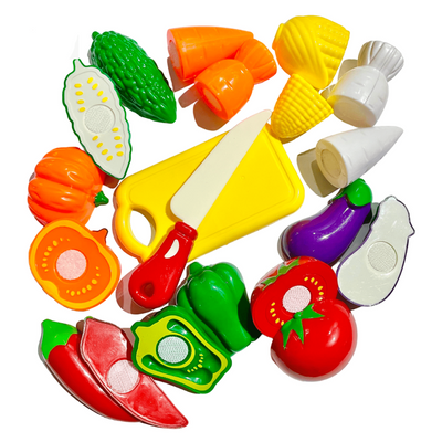 Sliceable Vegetable Playset