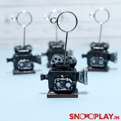 Vintage Camera Photo Stands - Set of 4 (Hand Painted)