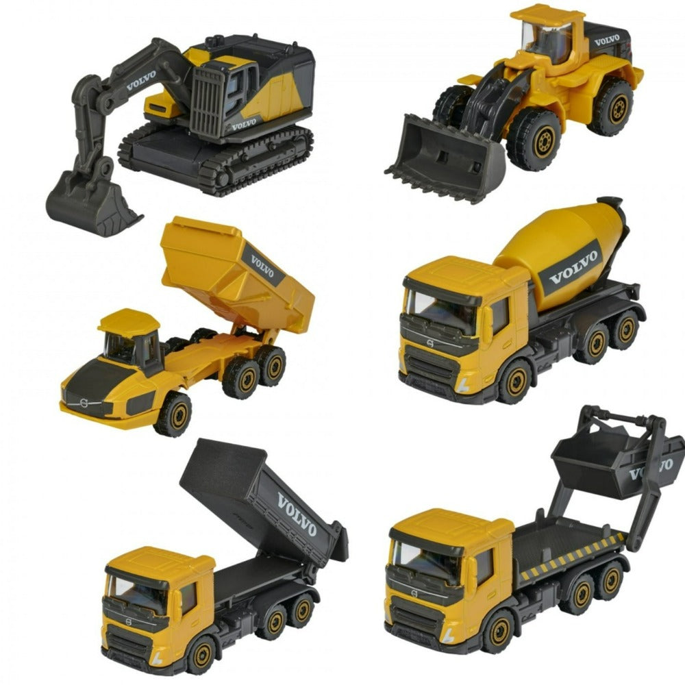 Licensed Volvo Construction Set of 3-Assorted Designs