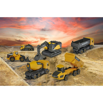 Licensed Volvo Construction Set of 3-Assorted Designs