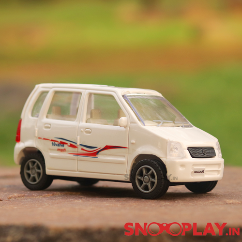 Centy Wagon-R Hatchback Pullback Toy Car (1-4 Years) | Assorted Colors