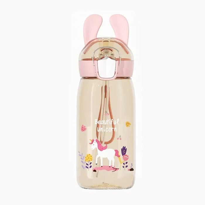 Plastic Cute Water Bottle with Sipper