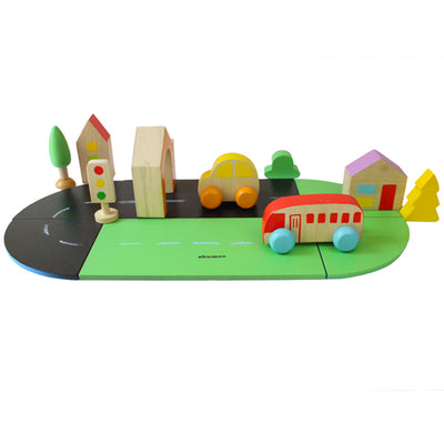 Build A City Wooden Set