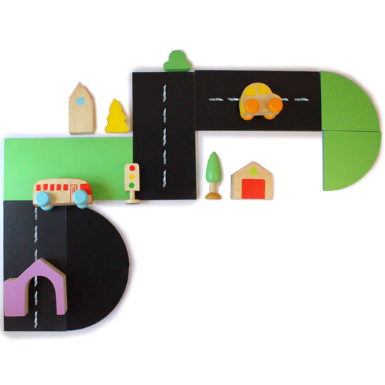 Build A City Wooden Set