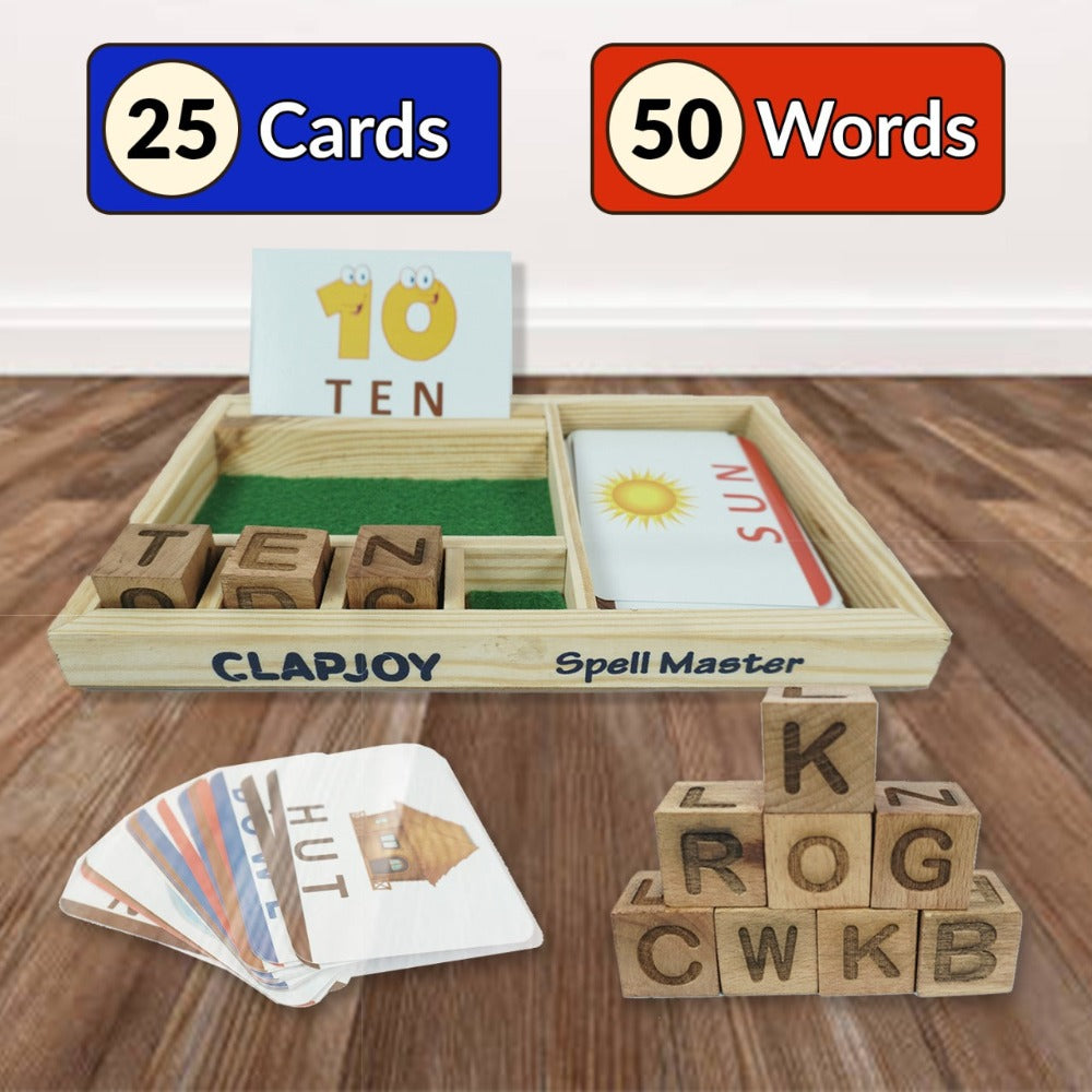 Spell Master for Kids Learning Word Game with Flash Cards