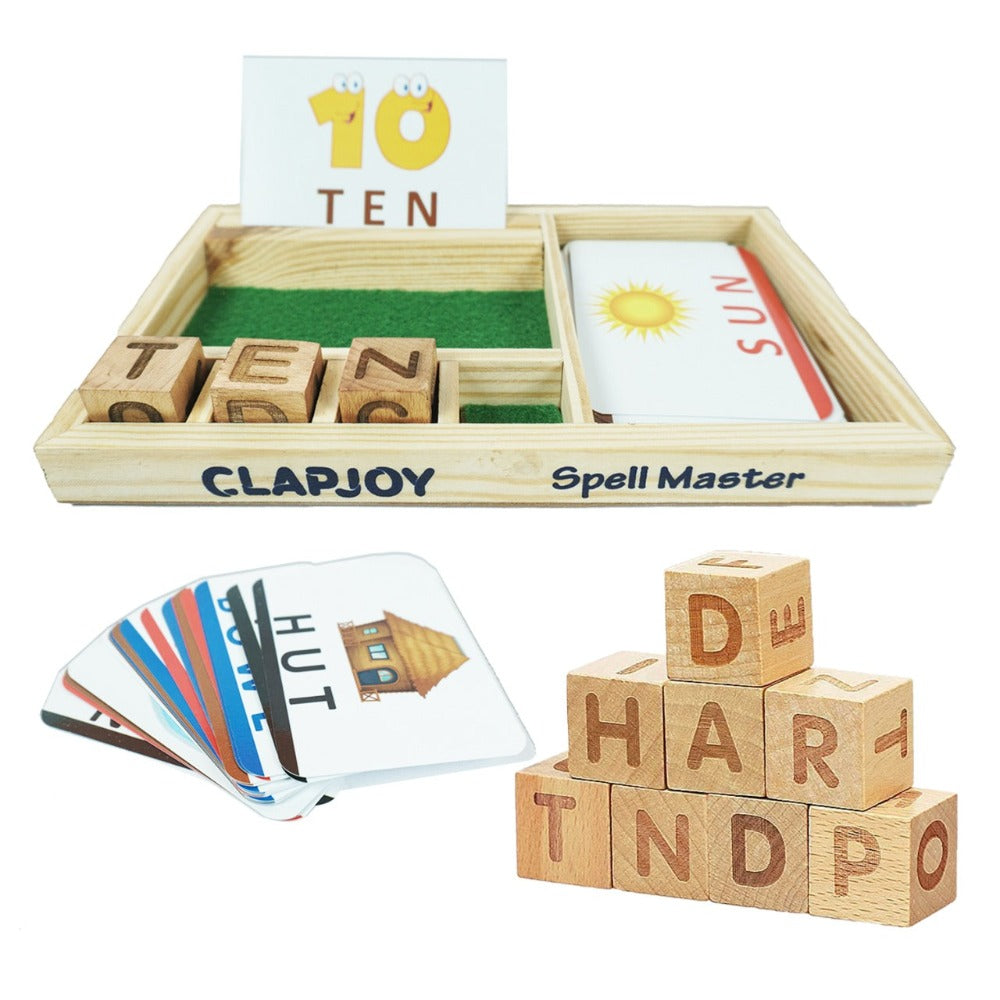 Spell Master for Kids Learning Word Game with Flash Cards