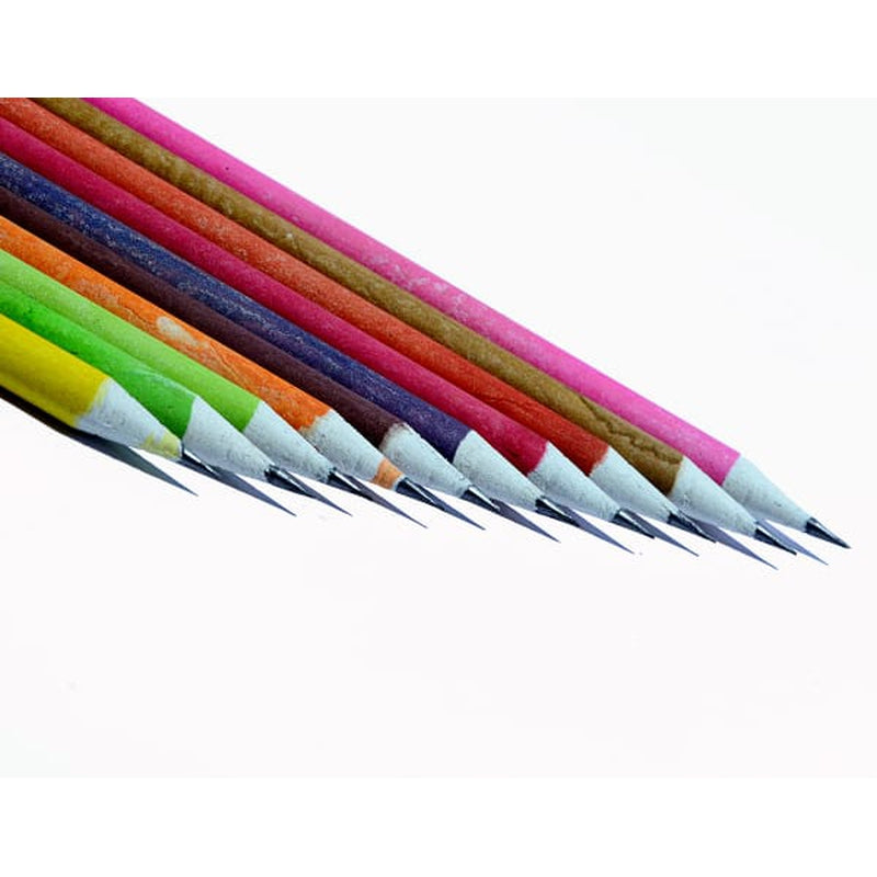 News paper Colour Pencils - Set of 10 pencils | 2 packs | 20 Pencils