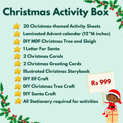 Christmas Activity Box For Children