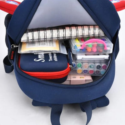 3D Plane Shape Backpack - Assorted Colours