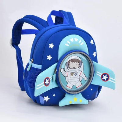 3D Plane Shape Backpack - Assorted Colours