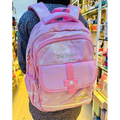 Premium Quality Large Capacity Rainbow Print Backpack - Assorted Colours