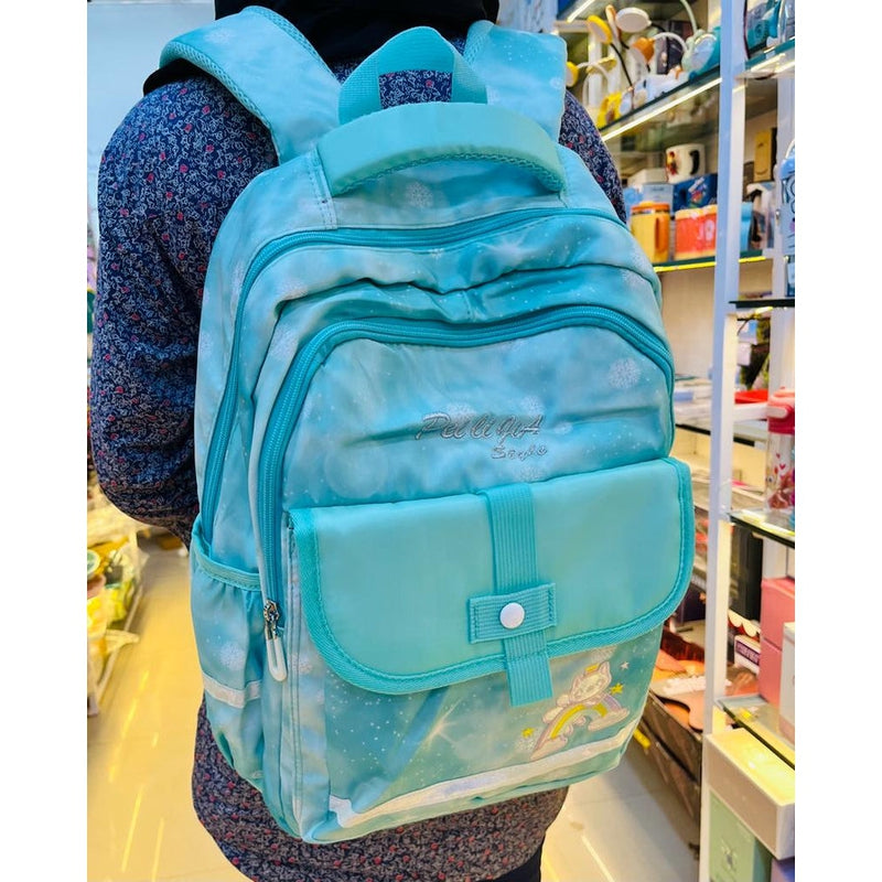 Premium Quality Large Capacity Rainbow Print Backpack - Assorted Colours