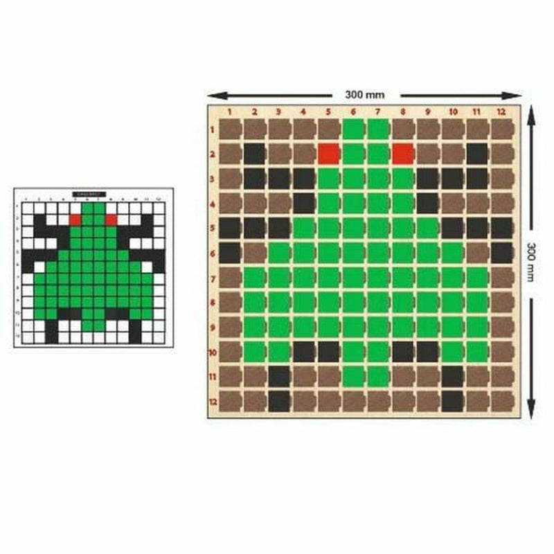 Symmetry Picture Puzzle Making Board Game