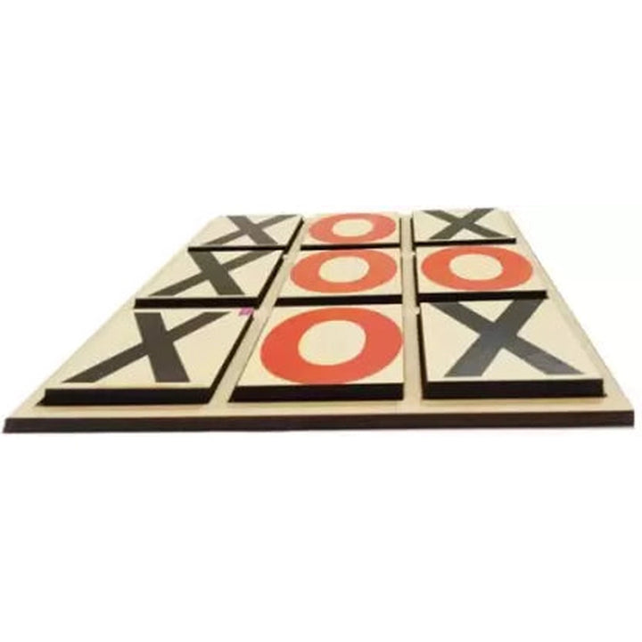 Wooden Cross Zero Game ( Tic Tac toe or noughts and Crosses)