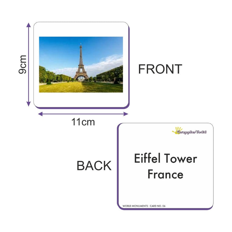 World Monuments Flash Cards