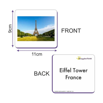 World Monuments Flash Cards