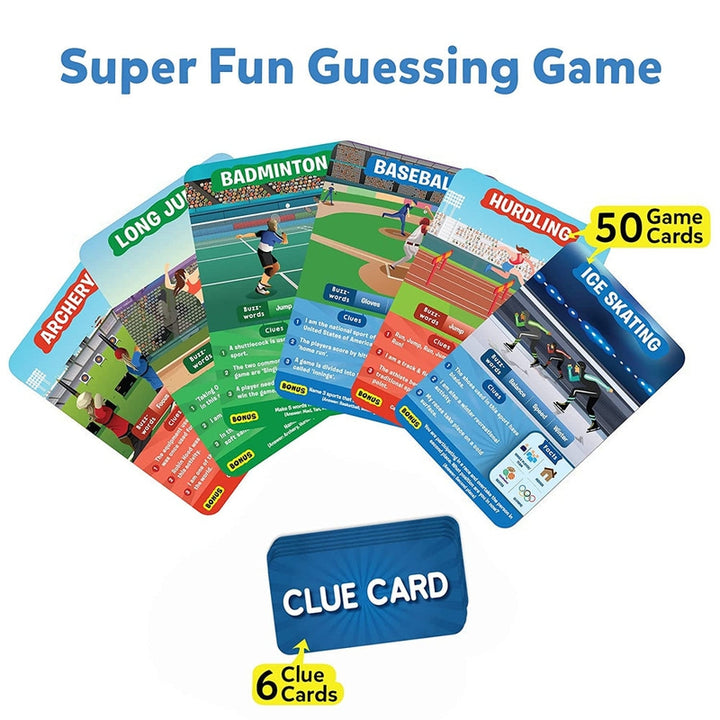 Guess in 10 World of Sports Card Game