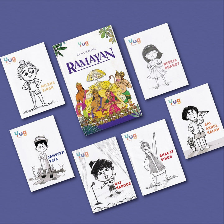 Jumbo Bundle Yug People 6 & An Illustrated Ramayan