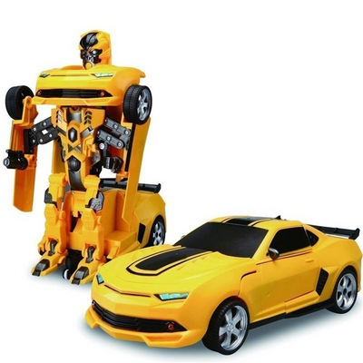 Auto Convertible Robot Car Toy for Kids - Automatic Deformation Transform Sports Car