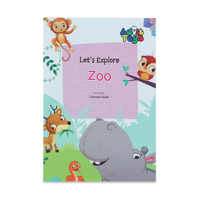 Zoo- Jigsaw Puzzle (48 Piece + Educational Fun Fact Book Inside)