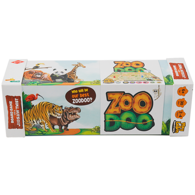 ZooDoo - Animal Caregiving Board Game with Jigsaw Puzzle Twist