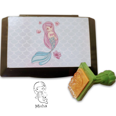 Personalised Stamp Mermaid (COD Not Available)