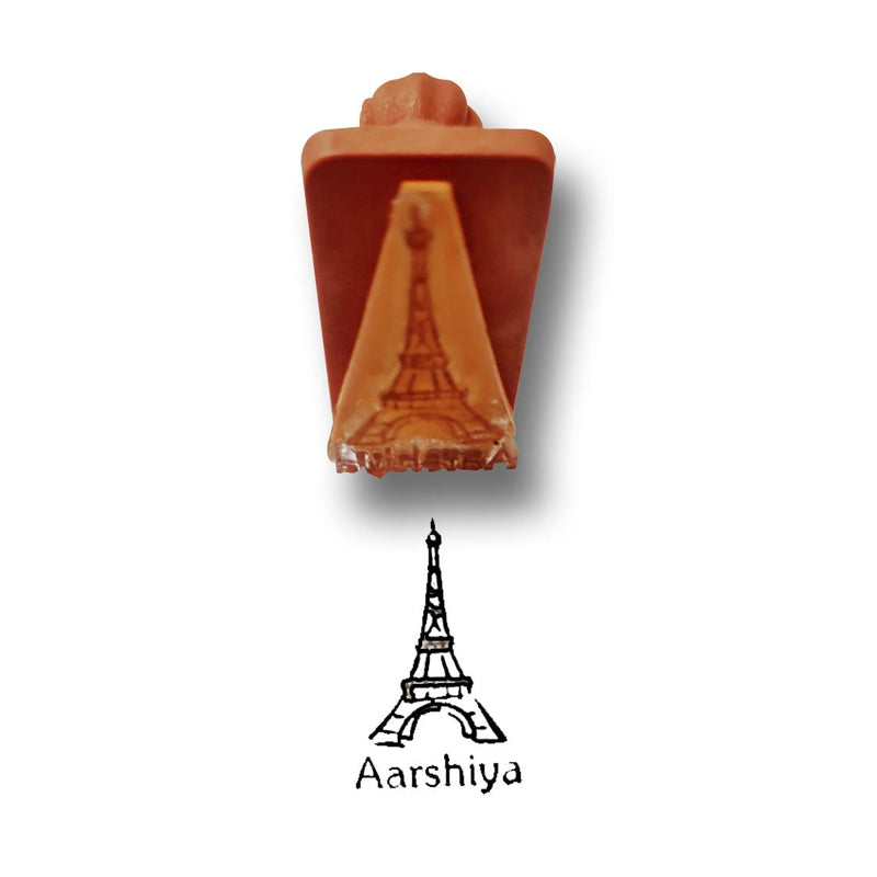 Personalised Stamp Eiffel Tower (COD Not Available)