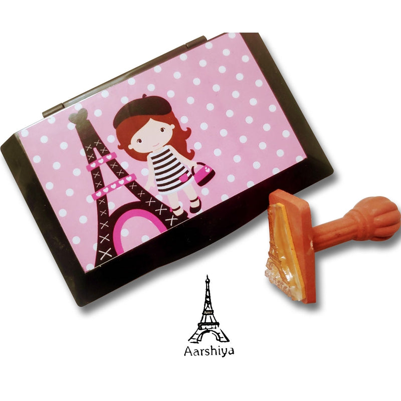 Personalised Stamp Eiffel Tower (COD Not Available)